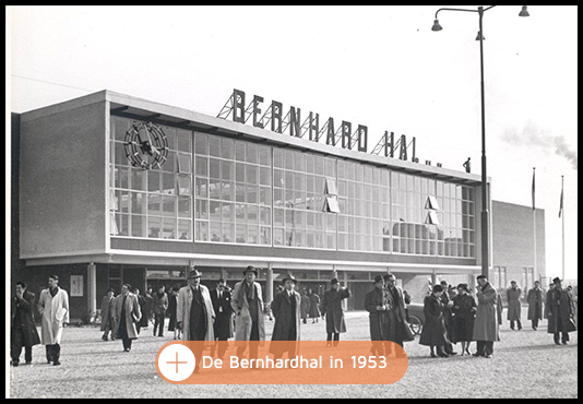 Oplevering Bernardhal in 1953